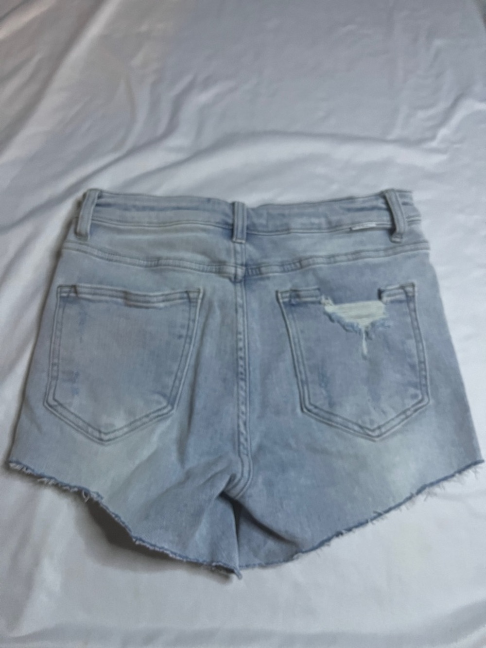 Risen Los Angeles Distressed Denim Shorts - Picture 5 of 9